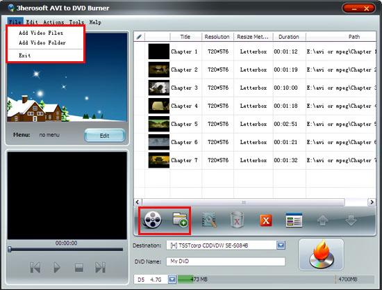    Software -> 3herosoft AVI to DVD Burner 3.6.1.0604 (NEW)
