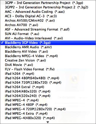 3herosoft blackberry video converter for mac