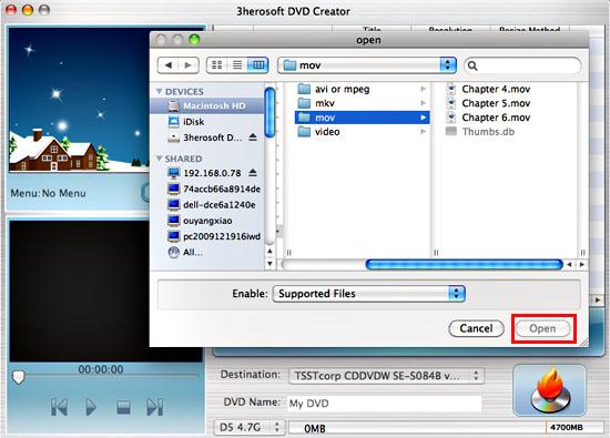 3herosoft dvd creator for mac