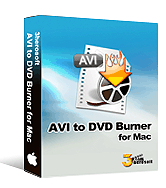 3herosoft AVI to DVD Burner for Mac