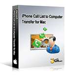 3herosoft iPhone Call List to Computer Transfer for Mac