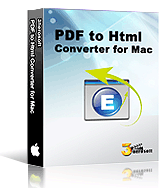 3herosoft PDF to Html Converter for Mac
