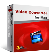 3herosoft Video Converter for Mac